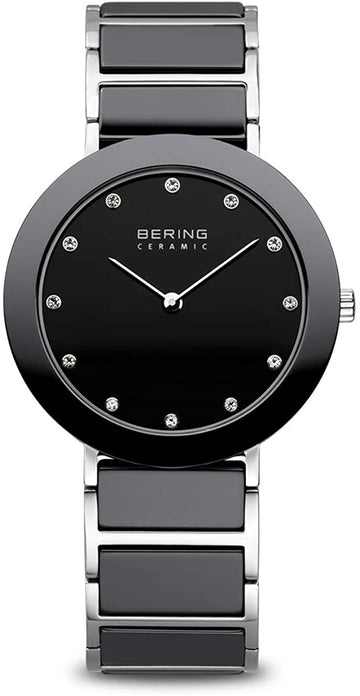 BERING Ceramic Quartz Silver Stainless Women's Watch - 11435-749 | Time Watch Specialists